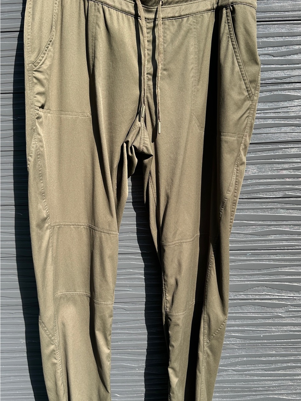 The North Face Women's Olive Green Drawstring Joggers - Picture 1 of 5